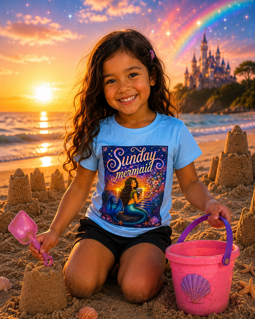 7 Days a Week Mermaid Toddler T-Shirt Bundle