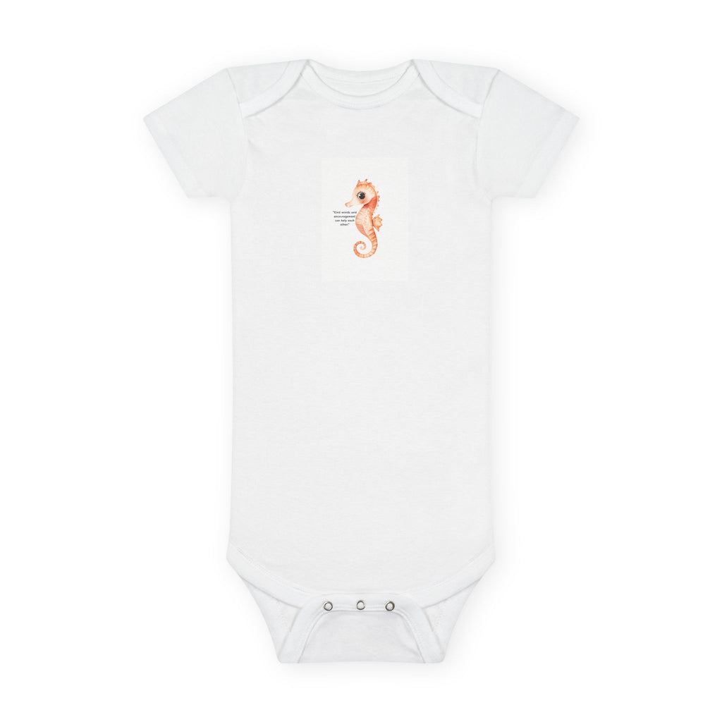 Friday "Kind words and encouragement, can help each other." Mermaid-Baby Collection