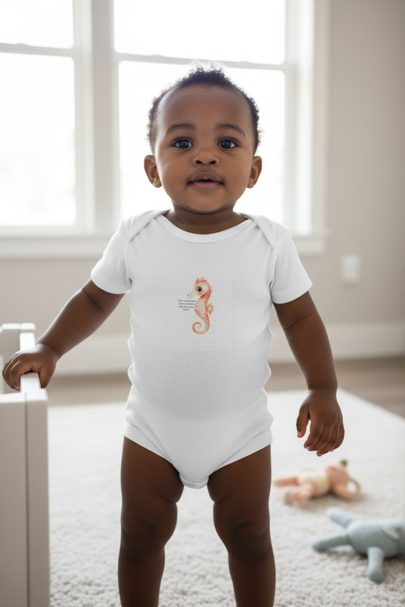 Friday "Kind words and encouragement, can help each other." Mermaid-Baby Collection
