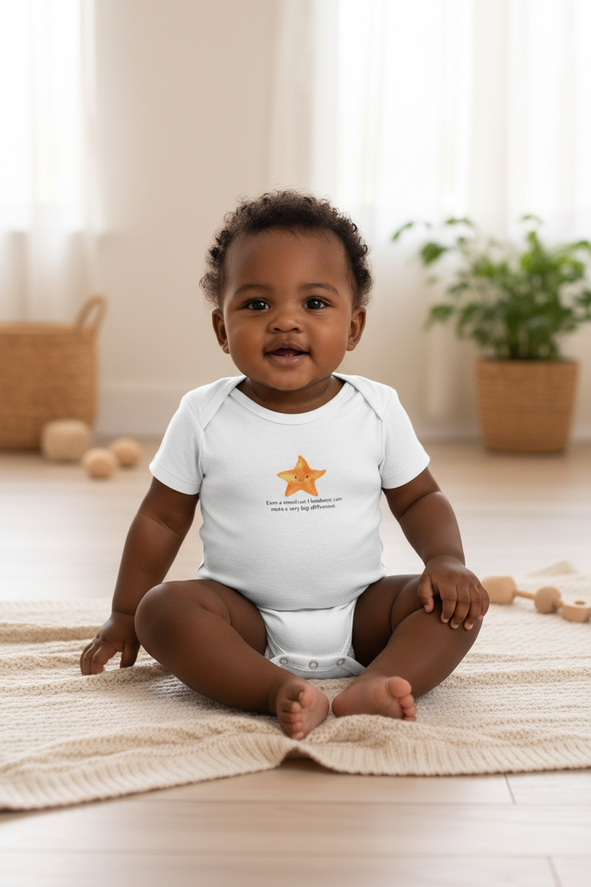 Monday "Even a small act of kindness can make a very big difference" Mermaid-Baby Collection