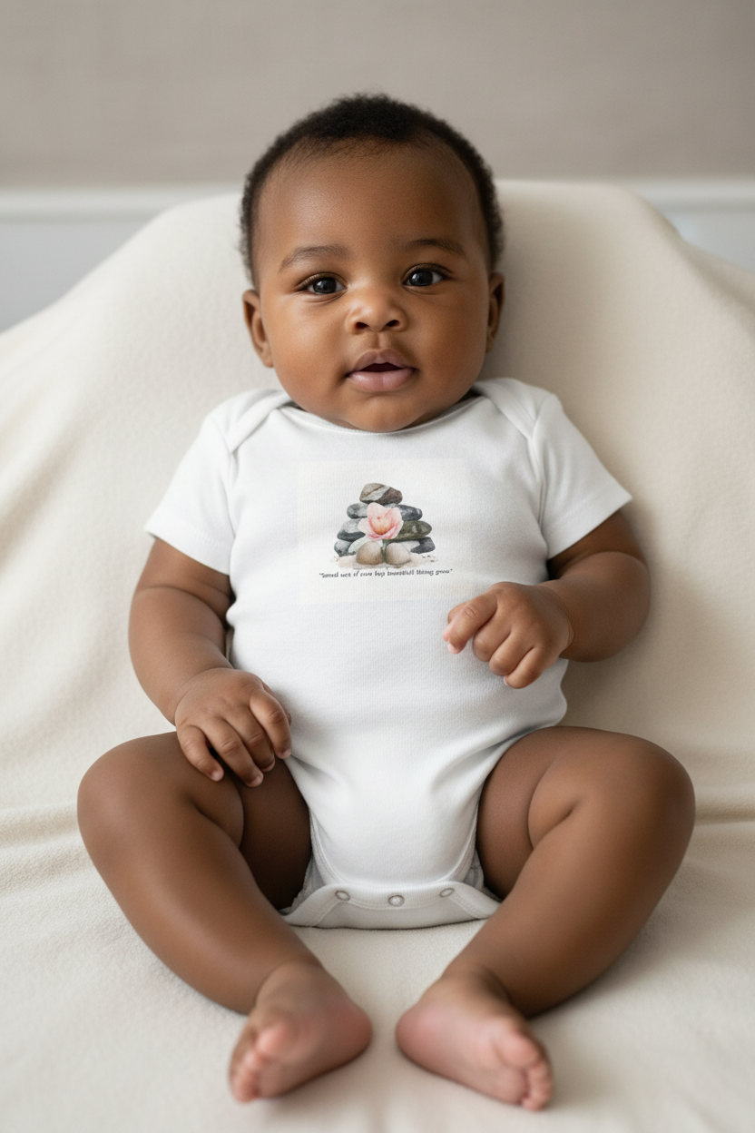 Wednesday" Small acts of care help beautiful things grow." Mermaid-Baby Collection