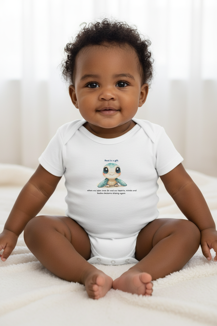 Sunday "Rest is a gift. When we take time to rest, our hearts, minds and bodies become strong again."Mermaid-Baby Collection