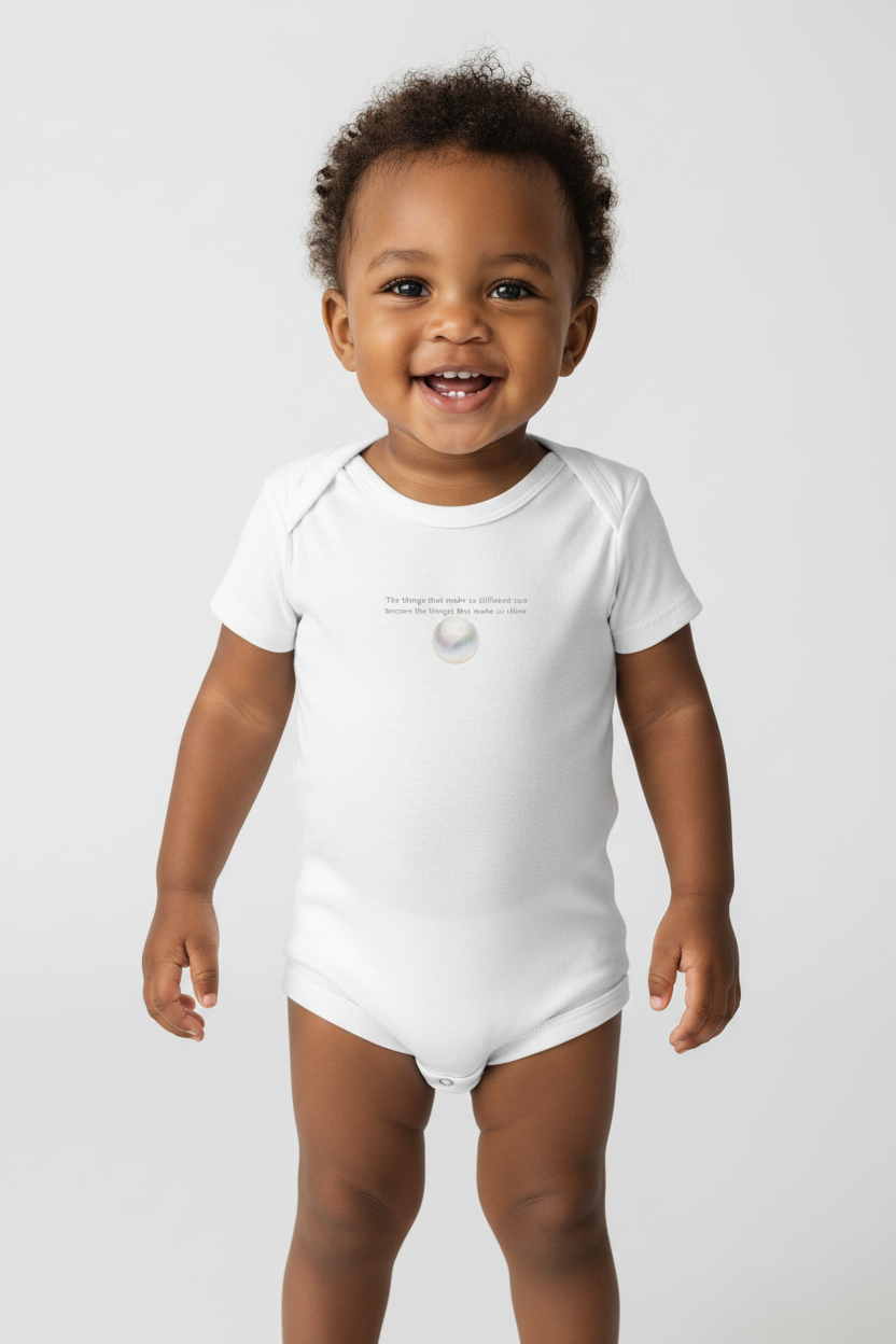 Saturday "The things that make us different can become the things that make us shine." Mermaid-Baby Collection